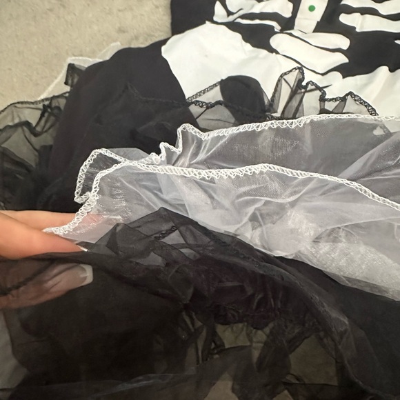 Smiffys Black Costume - Picture 4 of 6